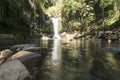 Curtis Falls Mount Tamborine Gold Coast Hinterland Royalty Free Stock Photo